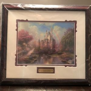 NWT- Thomas Kincaid - DISNEY 'Cinderella's Castle'